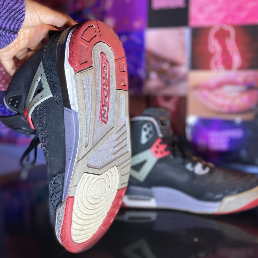 Jordan 4 Spizike Mike Mars 🖤❤️